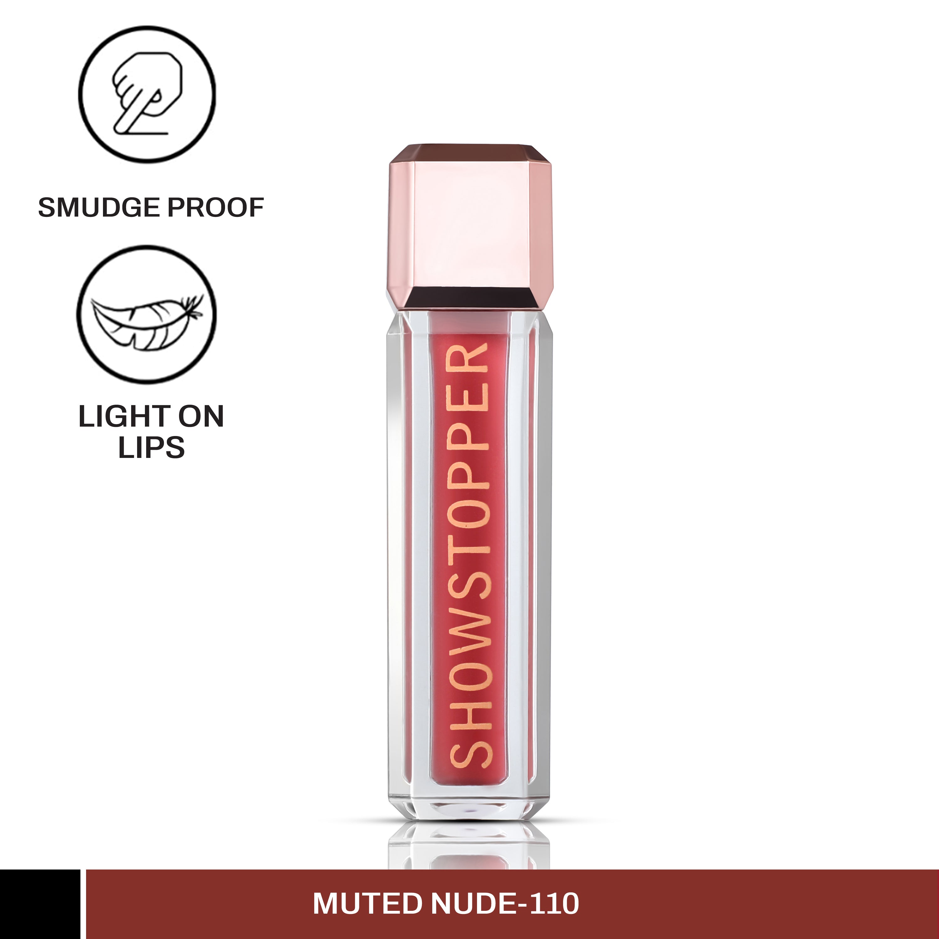 CAL Losangeles Showstopper Lip Liquid- Muted Nude 110
